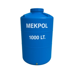 1 ton plastik dikey depo