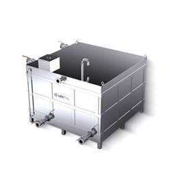 15 ton paslanmaz prizmatik depo