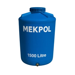 1.500 litre plastik dikey depo