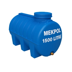 1500 litre plastik yatay depo