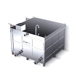 20 ton paslanmaz prizmatik depo