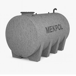 25 ton polyester yatay depo