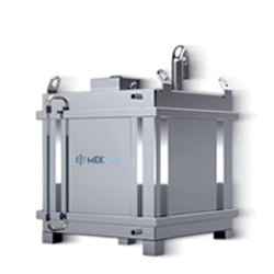 4 ton paslanmaz prizmatik depo