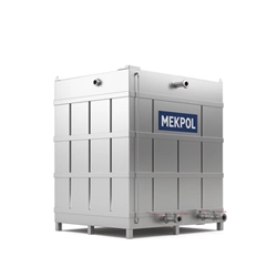 40 ton paslanmaz prizmatik depo