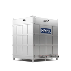 50 ton paslanmaz prizmatik depo