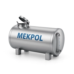 6 ton paslanmaz yatay su deposu