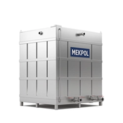 60 ton paslanmaz prizmatik depo