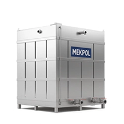 70 ton paslanmaz prizmatik depo