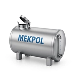 8 ton paslanmaz yatay su deposu