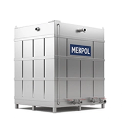 80 ton paslanmaz prizmatik depo