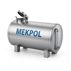 9 ton paslanmaz yatay su deposu