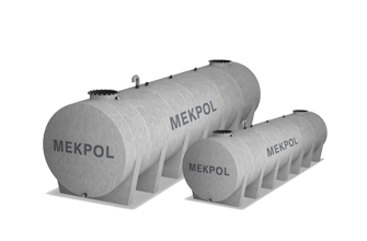 Polyester yatay depo